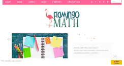 Desktop Screenshot of flamingomath.com